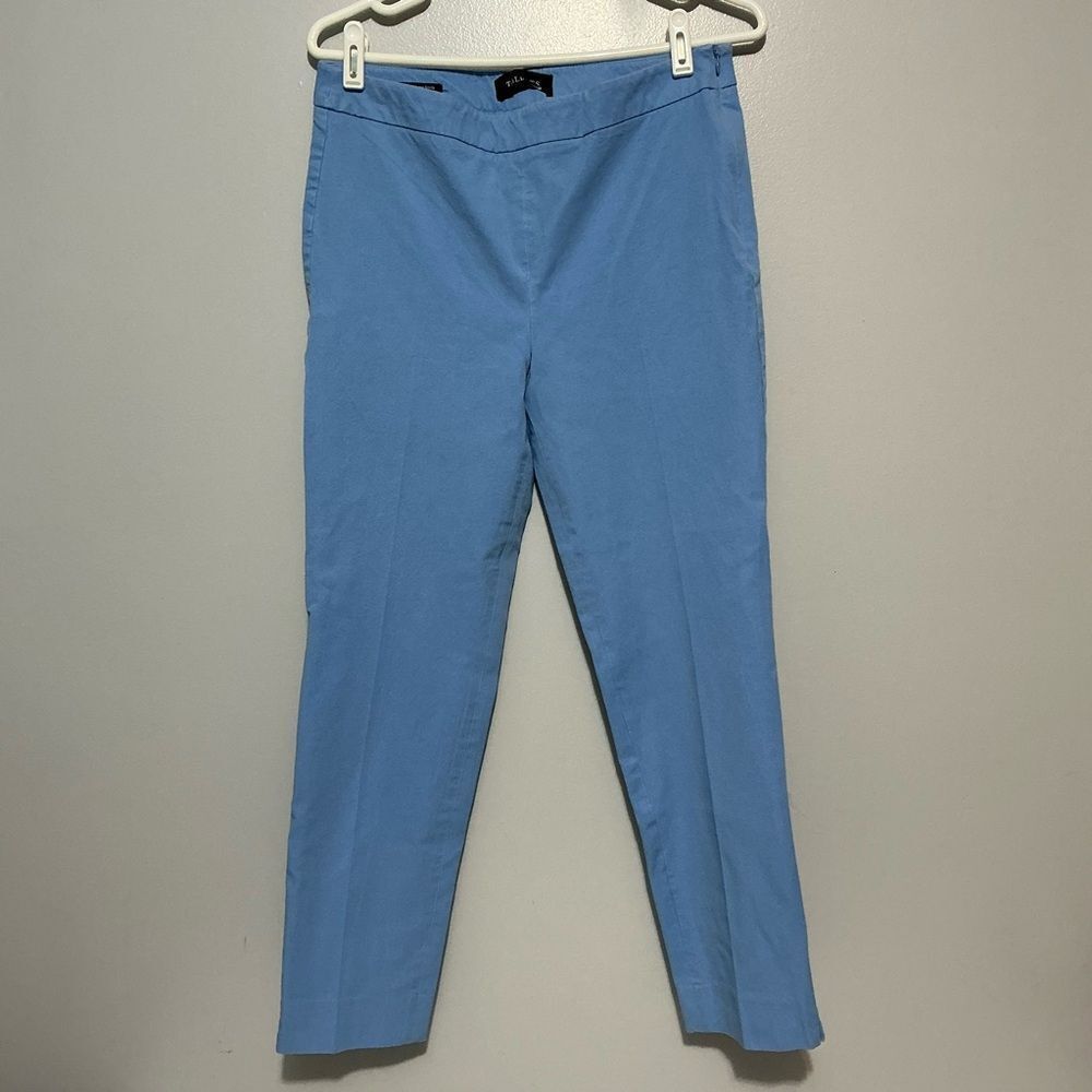Talbots Chatham blue ankle pants size 6